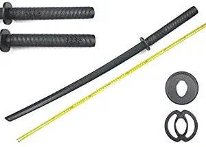 Mingshao 39” Polypropylene Training Sword Katana with Two Tsuba