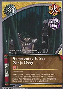 Naruto Card - Summoning Jutsu: Ninja Dogs 602 - Broken Promise - Common - 1st Edition