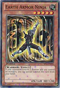 Yu-Gi-Oh! - Earth Armor Ninja (SP13-EN018) - Star Pack 2013 - Unlimited Edition - Starfoil Rare