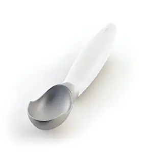 Cuisipro Ice Cream Scoop, 7.5-Inch, White