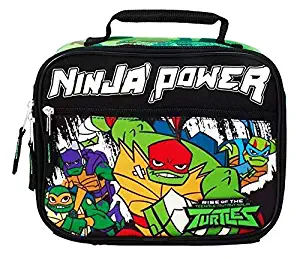 RISE of the TEENAGE MUTANT NINJA TURTLES Lead-Free Insulated School Lunch Tote Box Kit