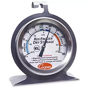 Cooper-Atkins 25HP-01-1 Refrigerator/Freezer/Dry Storage Thermometer, HACCP