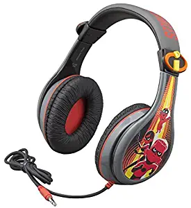 Incredibles 2 Headphones for Kids with Built in Volume Limiting Feature for Kid Friendly Safe Listening