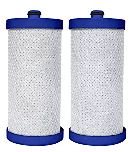 Dista - Refrigerator Water Filter Compatible with WF1CB WFCB, RF100, RG100, NGRG2000, RF-100, RG-100, NGRG-2000 Frigidaire Puresource & Kenmore 46-9906, 469906, 9906, 46-9910, 469910, 9910.