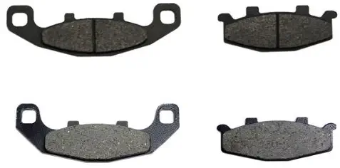 Volar Front & Rear Brake Pads for 1988-2007 Kawasaki Ninja 250R EX250