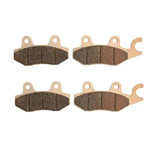 Volar Sintered HH Front & Rear Brake Pads for 2008-2012 Kawasaki Ninja 250R EX250