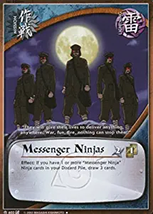 Naruto Card - Messenger Ninjas 602 - Broken Promise - Uncommon - 1st Edition