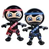SET OF SIX (6) Inflatable Ninjas 24" / Party Decorations / Inflate