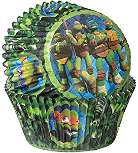 Wilton 415-7745 50 Count Teenage Mutant Ninja Turtles Baking Cups