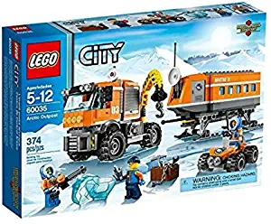LEGO CITY Arctic Outpost with Lab, Truck, ATV and 3 Minifigures | 60035