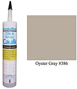 Color Fast Caulk Matched to Custom Building Products (Oyster Gray Sanded)