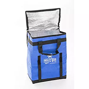 Trolley Bags – Freezer Bag Addon or Stand Alone Cold or Frozen Item Bag. Now You Can Carry Frozen Items With You Without Melting. Also, Designed To Insert Into the Trolley Bag Four Cart System.