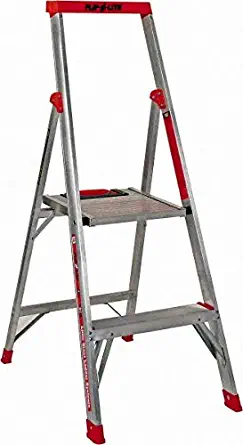 4 Ft. High, Type IA Rating, Fiberglass and Aluminum and Plastic Step Ladder