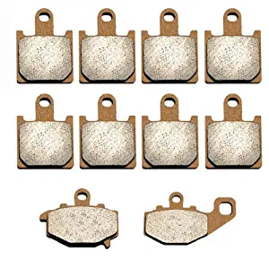 Volar Sintered HH Front & Rear Brake Pads for 2007-2012 Kawasaki Ninja ZX6R ZX600