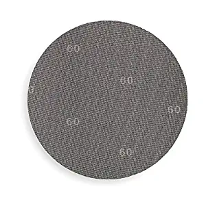 3M 20" PSA Sanding Disc, 80 Grit, Medium, Non-Woven, No Hole, Silicon Carbide, 29824, PK12 - 700709961-71