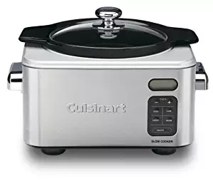 Cuisinart PSC-400 Stainless Steel 4-Quart Programmable Slow Cooker