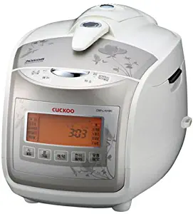 Cuckoo Rice Cooker l CRP-L1010F (Ivory/Silver)