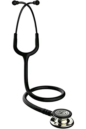  3M Littmann DELUXE Classic III Stethoscope All You Need Starter Kit (BLACK CHAMPAGNE 5861)