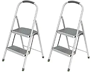 Rubbermaid RMS-2 2 Step, Steel Step Stool - Quantity 2