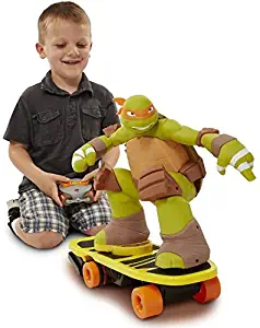 Teenage Mutant Ninja Turtles Remote Control Skateboarding Mikey Action Figure ^G#fbhre-h4 8rdsf-tg1335797