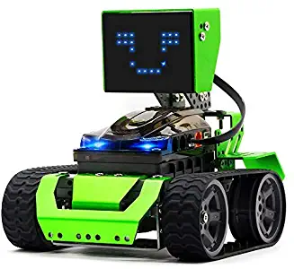 Robobloq STEM Robot Kit - DIY 6 in 1 Advanced Mechanical Building Block with Remote Control for Kids, Educational Toy with 174 Pieces for Programming and Learning How to Code (Green)