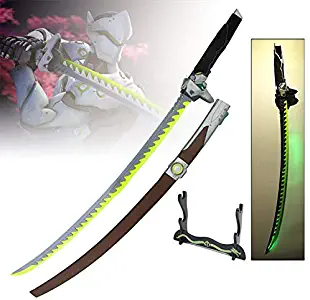 RealFireNSteel Overwatch - Genji's Dragon Sword with LED