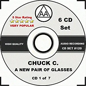Chuck C. New Pair of Glasses 7 CD set Alcoholics Anonymous Speaker CD Talk