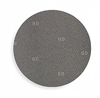 20" Non-Woven PSA Sanding Disc, 80 Grit, Non-Vacuum, Coarse Grade, Silicon Carbide 12, PK - pkg. of 12