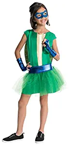 Rubie's Teenage Mutant Ninja Turtles Deluxe Child's Leonardo Costume Tutu Dress, Large