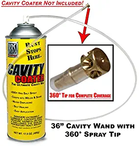 KBS Coatings 75015 36" Cavity Wand with 360 Degree Spray Tip