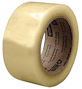 3M Scotch 3071 Clear Standard Packaging Tape - 48 mm Width, 100 m Length x 2.1 mil Thick - 64569 [PRICE is per ROLL]