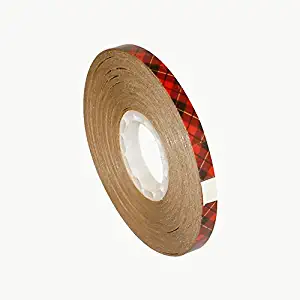 3M 969/CLTL02518 Scotch 969 ATG Tape (High Tack): 1/4" x 18 yd, Tan