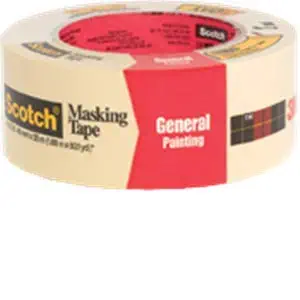 3M 2050-2A 2" x 60Yd Painters Masking Tape s/w - 24ct. Case