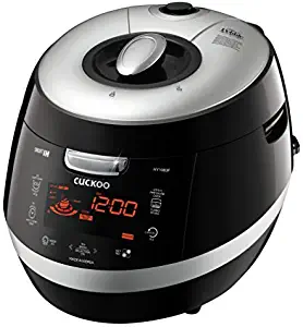 Cuckoo CRP-HY1083F 10 Cup Pressure Rice Cooker, 110V, Black by Cuckoo