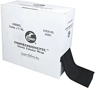 Cramer Compressionette, Tubular Bandage, Provides Compression and Minimizes Swelling for Arms and Legs, Prevents Turf Burn for Football, Soccer, and Lacrosse, Athletic Training Room Supplies