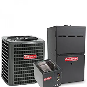 3 Ton Goodman 14 SEER R410A 95% AFUE 100,000 BTU Downflow Gas Furnace Split System (No, I do not need one)