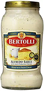 Bertolli Alfredo Sauce with Aged Parmesan Cheese, 15 oz 4 Pack