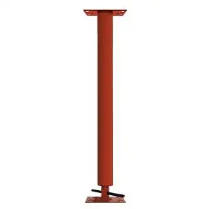 Adjustable Steel Building Column 3" OD, 11 Gauge, 4" Adjustment Range