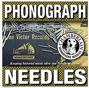 100 LOUD-Tone Victrola Phonograph Needles By Chamberlain Phonograph Needles, St. Paul, MN