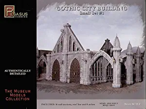 Pegasus Hobby Gothic City Building Small Set 1