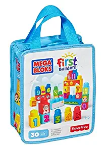 Mega Bloks First Builders 1-2-3 Count 30-Piece (Bag)