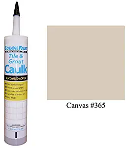 Color Fast Caulk Matched to Custom Building Products (Canvas Sanded)