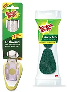 3M Scotch-Brite Heavy Duty Dishwand and 2 Refills (VALUE PACK) 650-12