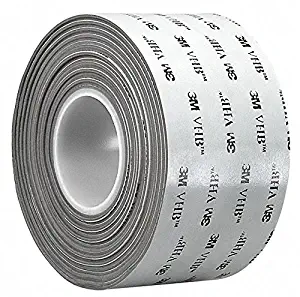 3m Acrylic Foam Double Sided VHB Foam Tape, Acrylic Adhesive, 62.00 mil Thick, 3/4" X 5 yd, Gray - 1 Each