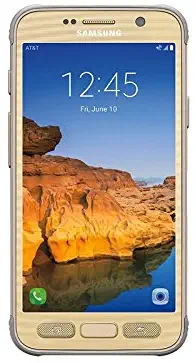 Samsung Galaxy S7 Active G891A 32GB Shatter,Dust and Water Resistant Smartphone w/ 12MP Camera (AT&T) - Sandy Gold