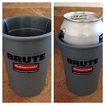 Rubbermaid Commercial Products Rcp 9W98 Gra Miniature Brute Koozie RCP 9W98 GRA