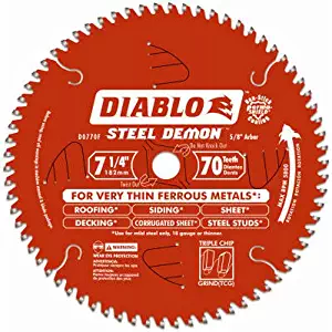 Diablo D0770F Steel Demon Ferrous Cutting Saw Blade