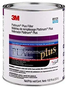 3M(TM) Platinum(TM) Plus Filler, 01131, 1 Gallon (US), 4 per case