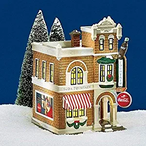 Dept 56 Coca Cola Corner Drugstore