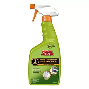 Home Armor FG523 Mildew Stain Remover Plus Blocker, Trigger Spray 32-Ounce